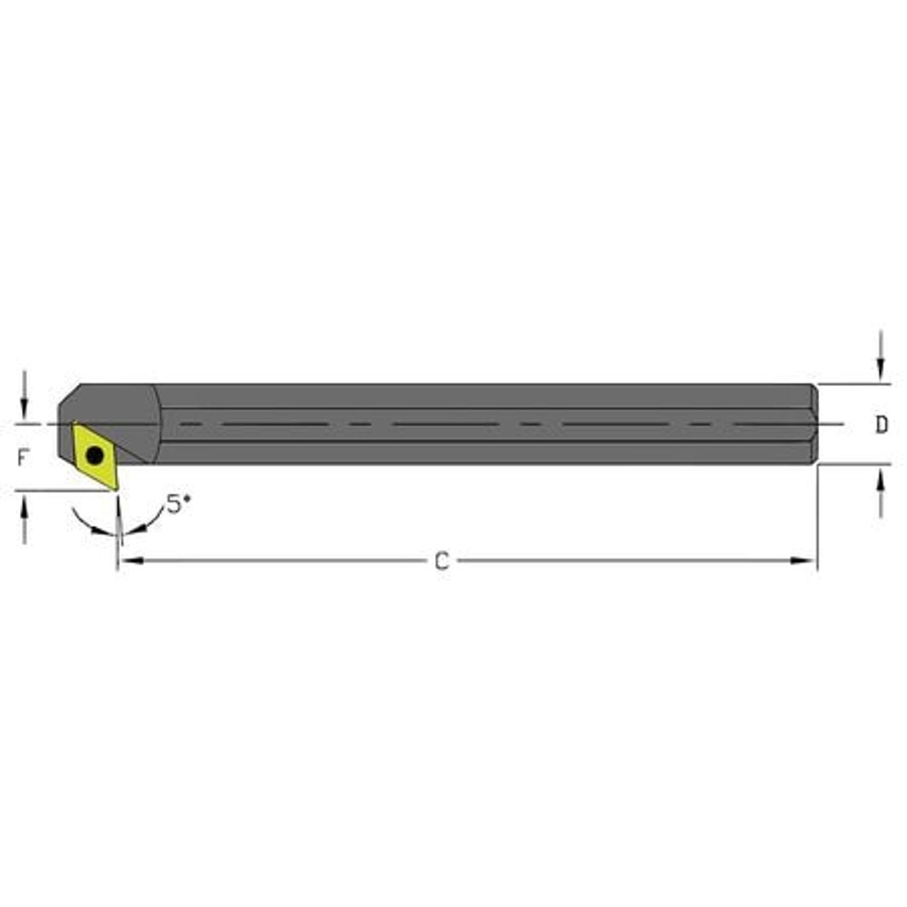 ULTRA-DEX USA S12Q SDXCR3 BORING BAR S12Q SDXCR3