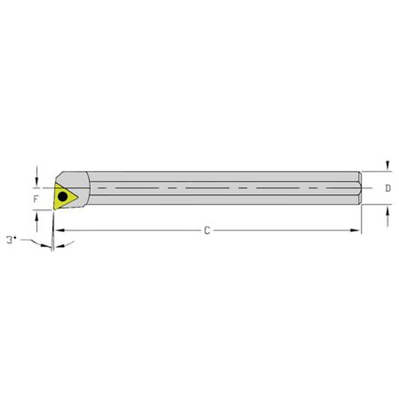 ULTRA-DEX USA HM12Q STUPR3 BORING BAR HM12Q STUPR3