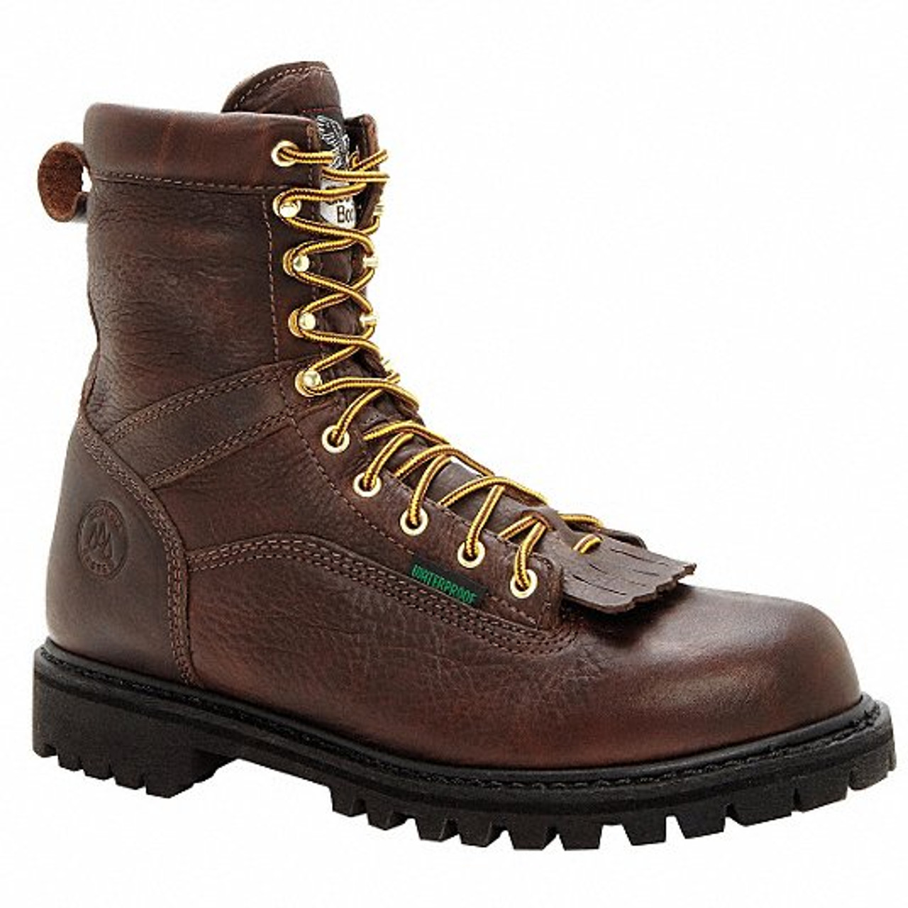 GEORGIA BOOT G8341 905 MED WRK BOOTS 9-1/2 MEDIUM STEEL TOE 8INH PR