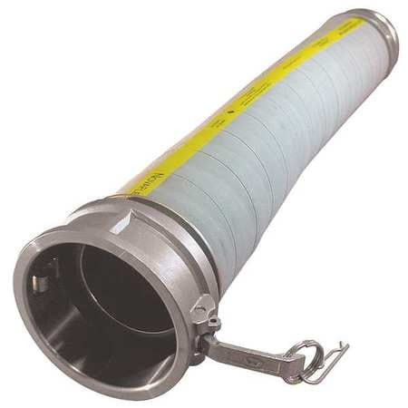 NOVAFLEX 6201WG-64-20-CE FOOD HOSE GRAY 20 FT. 4.69 IN OD 100 PSI