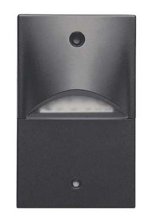 PHILIPS CHLORIDE P2SBKAMB LED STEPLIGHT BLACK HOUSING AMBER LIGHT