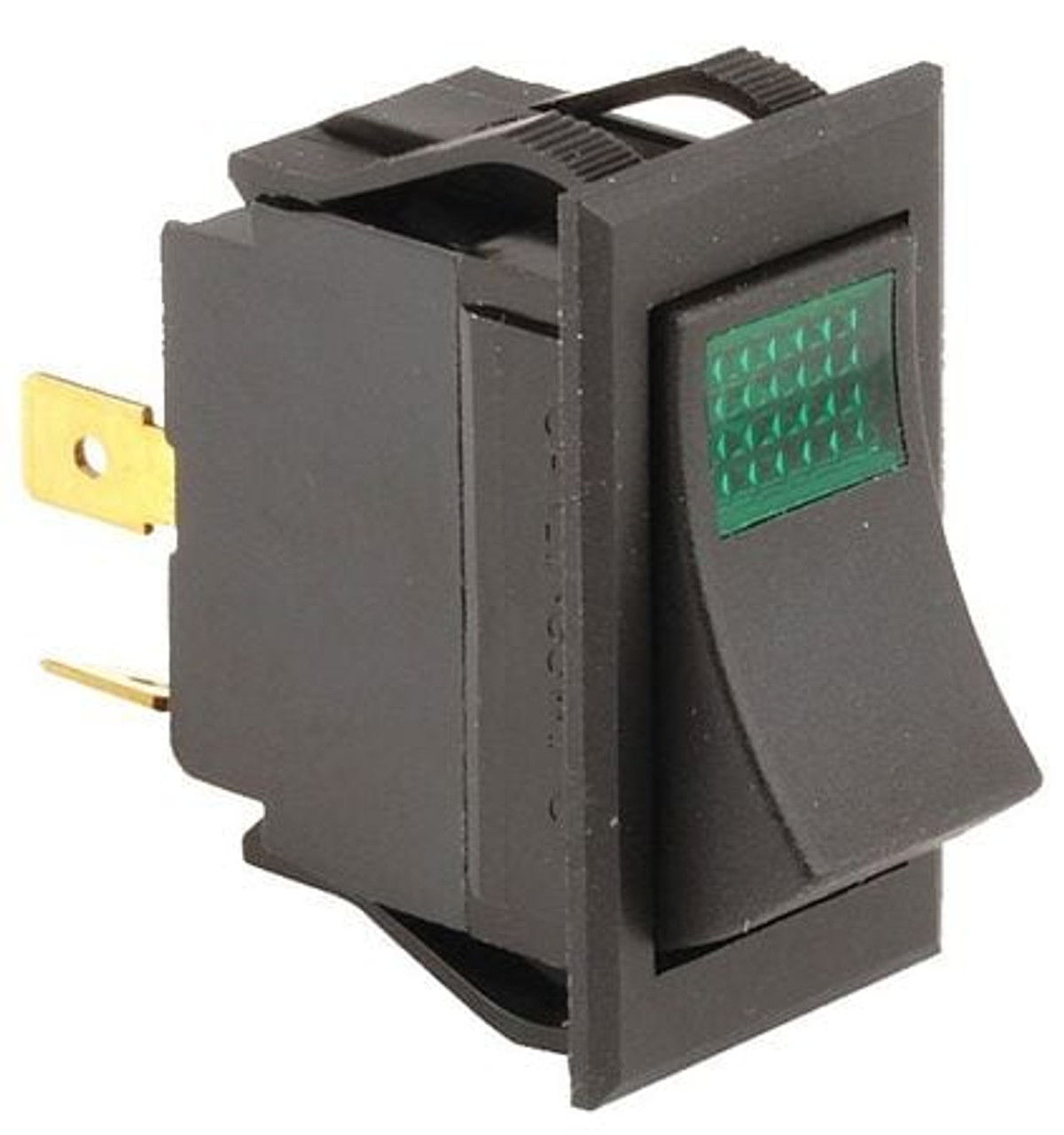 CARTER HOFFMAN CAR18602-0160 ROCKER SWITCH 120V 20A GREEN