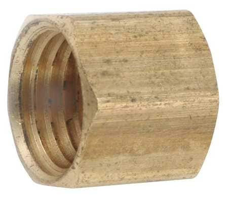 GRAINGER GLOBAL SOURCING 706108-06 PIPE CAP BRASS 3/8 IN. FNPT