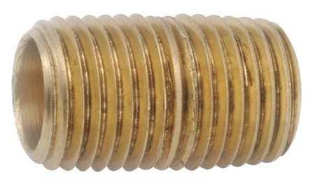 GRAINGER GLOBAL SOURCING 706112-08 CLOSE NIPPLE 1/2 IN MNPT LOW LEAD BRASS