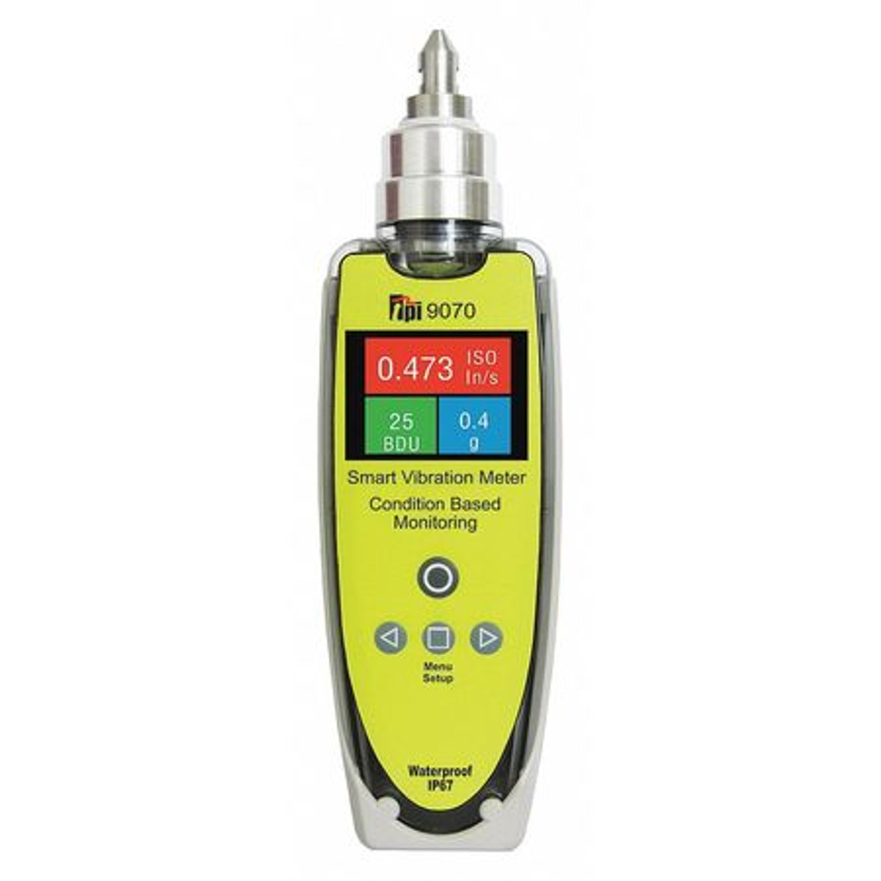 TEST PRODUCTS INTL. 9070 VIBRATION METER IP67 RATED