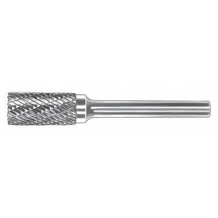 SGS PRO 10025 CARBIDE BUR CYLINDER 1/4IN. SINGLE CUT
