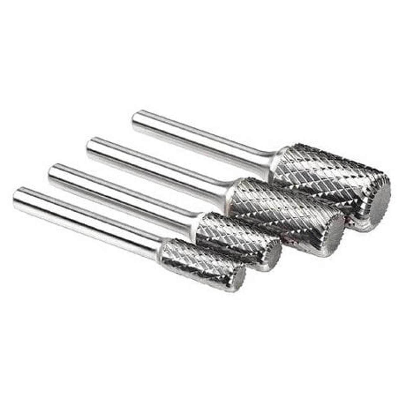SGS PRO 10158 CARBIDE BUR CYL WITH RADIUS 3/8IN DOUBLE