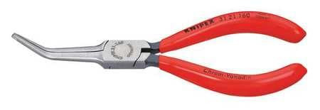 KNIPEX 31 21 160 BENT LONG NOSE PLIERS 6-1/4IN.L DIPPED