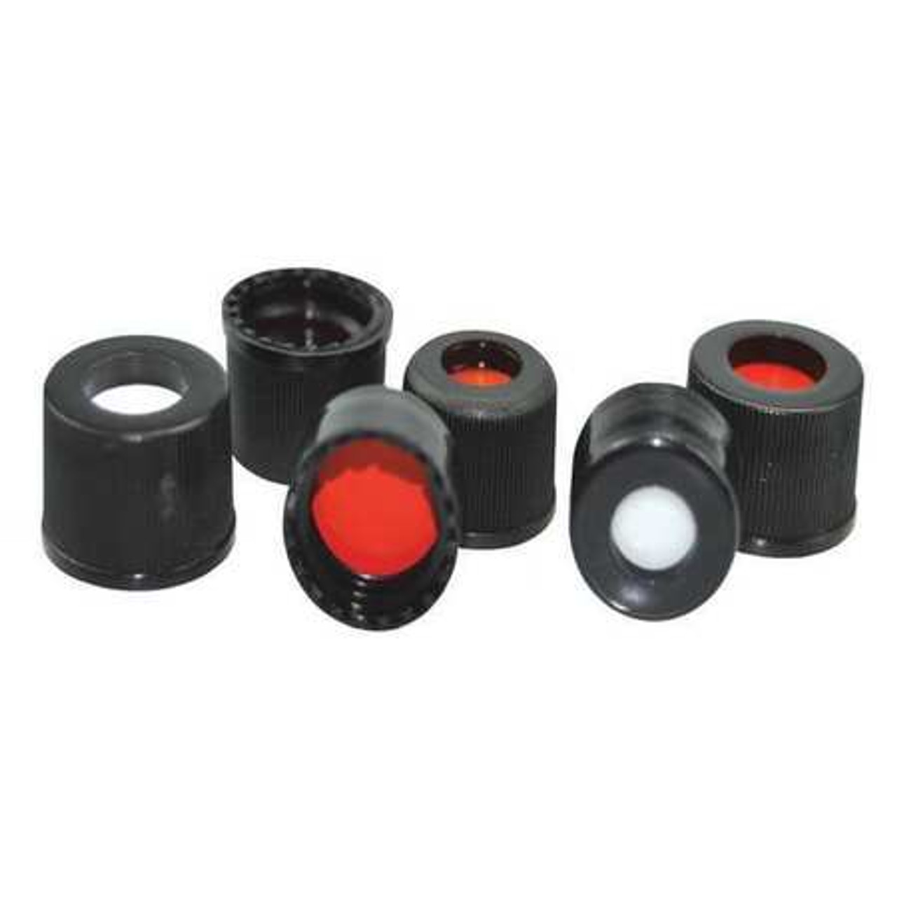 QORPAK VC11433-122 CAP BLACK 10-425MM SIZE PK1000