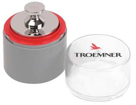 TROEMNER 7012-1 PRECISION WEIGHT SCREW KNOB 2KG CLASS 1