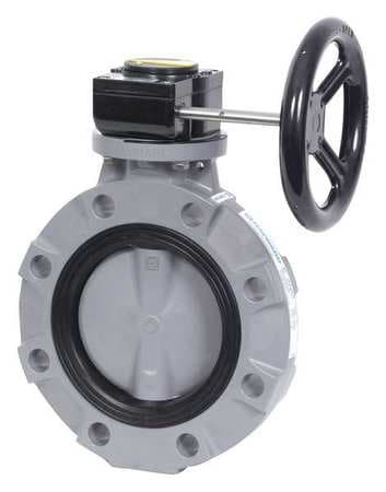 HAYWARD BYV22020A0VG000 BUTTERFLY VALVE CPVC FPM 2IN GEAR