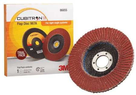 3M 00051125868556 FLAP DISC TYPE 27 4-1/2 IN DIA. 40 GRIT