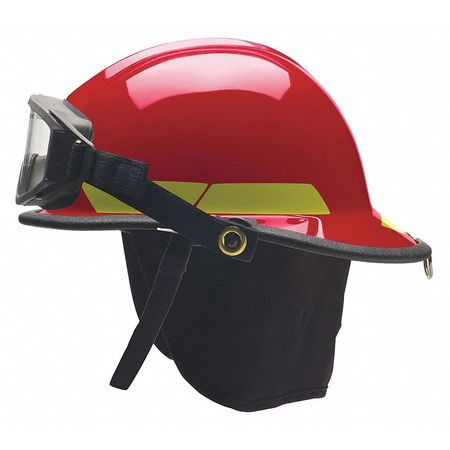 BULLARD PXSRDGFP2 FIRE HELMET ULTEM(R) RED FIRE PRO GOGGLE