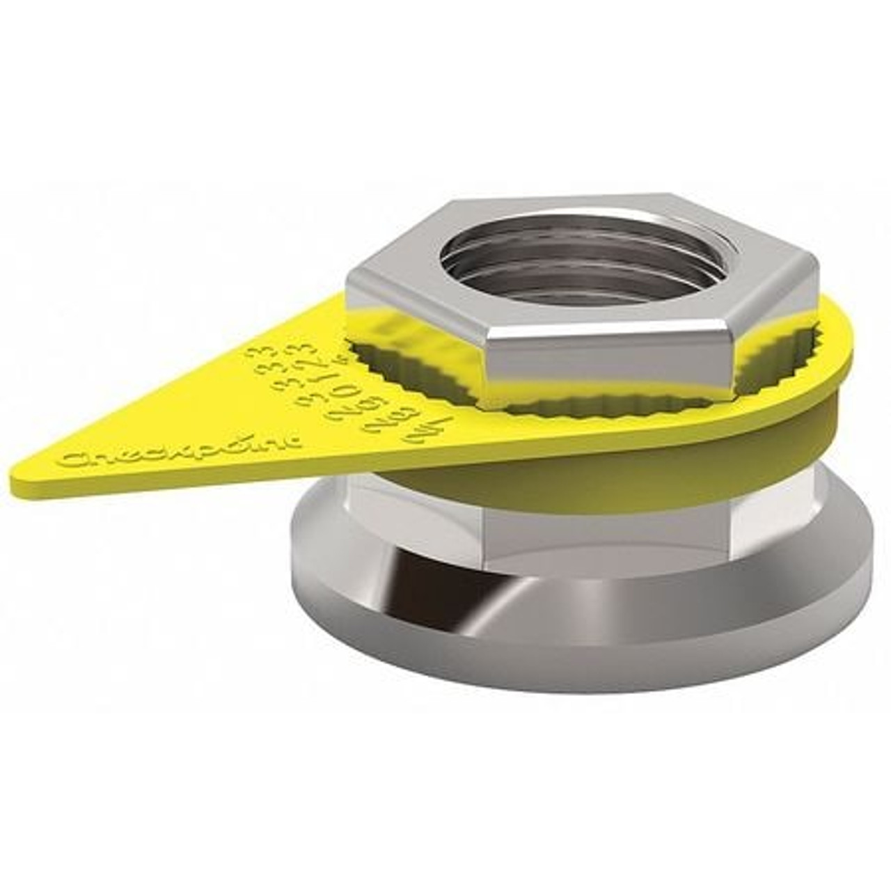 CHECKPOINT CPY33MM LOOSE WHEEL NUT INDICATOR 33MM PLASTIC