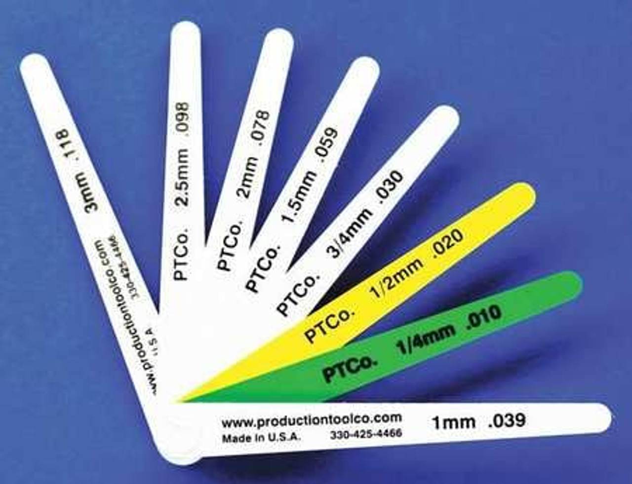 ASSEMBLY TOOL L - 812 FEELER GAUGE 0.452 IN THICK 4 IN L BLADE