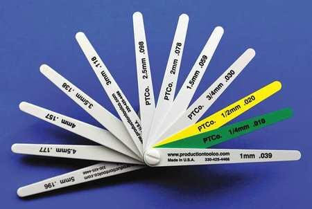 ASSEMBLY TOOL L - 1212 FEELER GAUGE 1.12 IN THICK 4 IN L BLADE