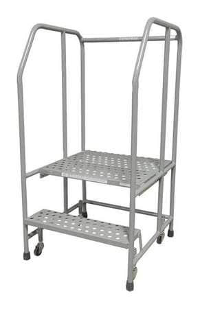 COTTERMAN 1002R2626A3E20B3C1P6 ROLLING LADDER STEEL 50IN. H. GRAY