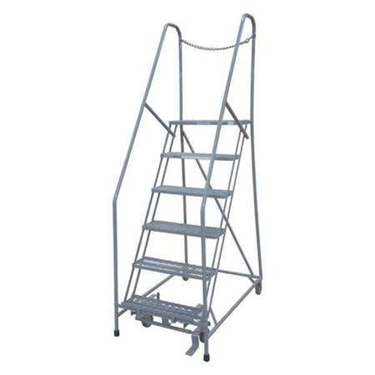 COTTERMAN 1006R2630A1E10B4D3C1P6 ROLLING LADDER STEEL 90IN. H. GRAY