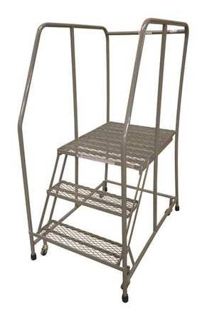 COTTERMAN 1503R1820A3E30B3C1P6 ROLLING LADDER STEEL 60IN. H. GRAY