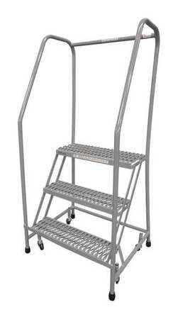 COTTERMAN 1503R2630A6E10B3C1P6 ROLLING LADDER STEEL 60IN. H. GRAY