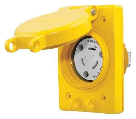 HUBBELL HBL67W49 TWIST LOCK RECEPTACLES; RECEPTACLE/PART 