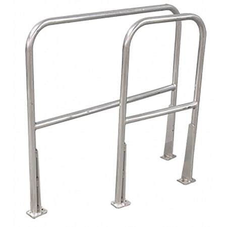 COTTERMAN AR4T C50 P6 SAFETY RAILING W/ TOE BOARD 4FT. ALUM.