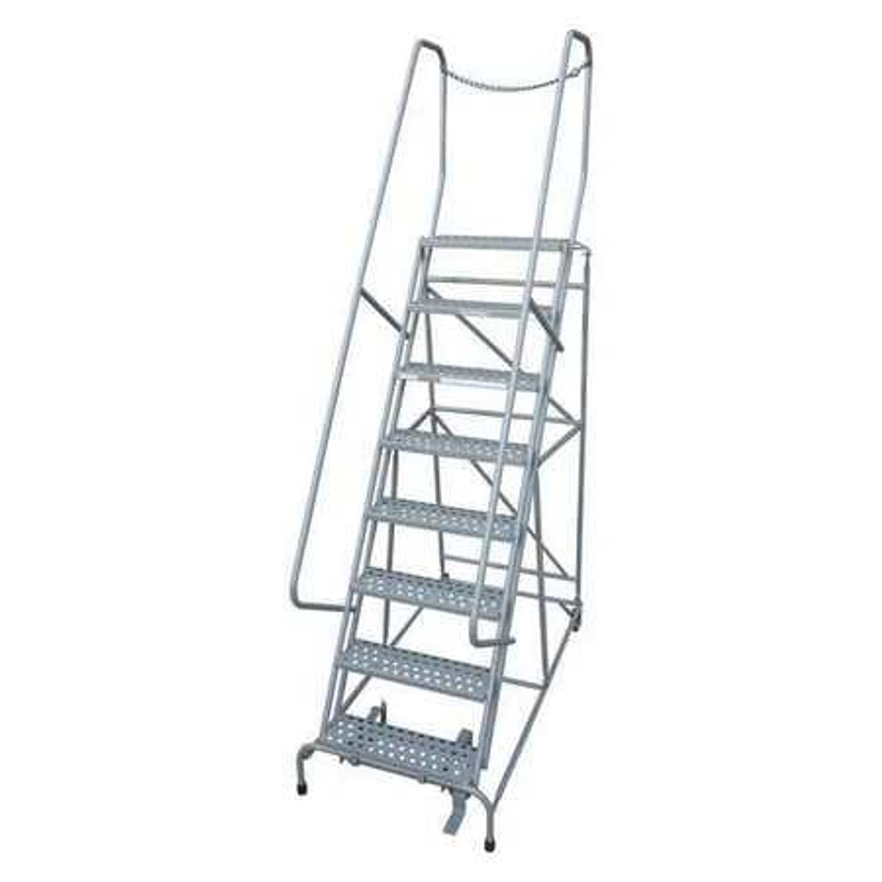 COTTERMAN 1008R2632A6E10B4D3C1P6 ROLLING LADDER STEEL 110IN. H. GRAY