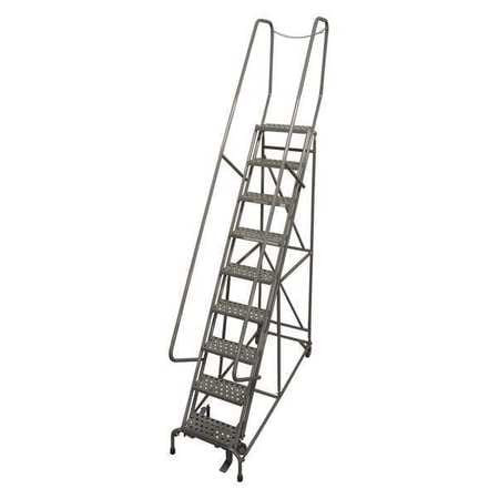 COTTERMAN 1009R1824A6E10B4D3C1P6 ROLLING LADDER STEEL 120IN. H. GRAY