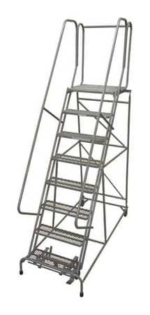 COTTERMAN 1008R2632A3E20B4AC1P6 ROLLING LADDER STEEL 110IN. H. GRAY