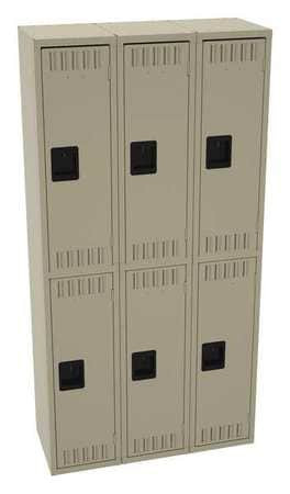 TENNSCO CORP DTS-121536-CSD WARDROBE LOCKR SAND 36IN.WX15IN.D 2 TIER