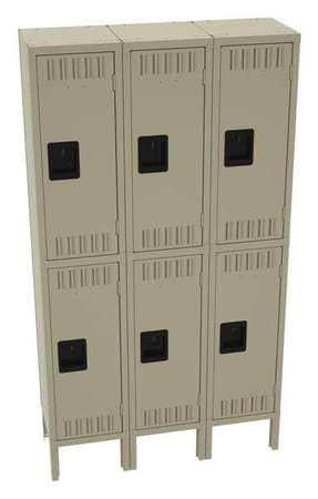 TENNSCO CORP DTS-121230-3SD WARDROBE LOCKER SAND 36INWX12IN.DX66IN.H
