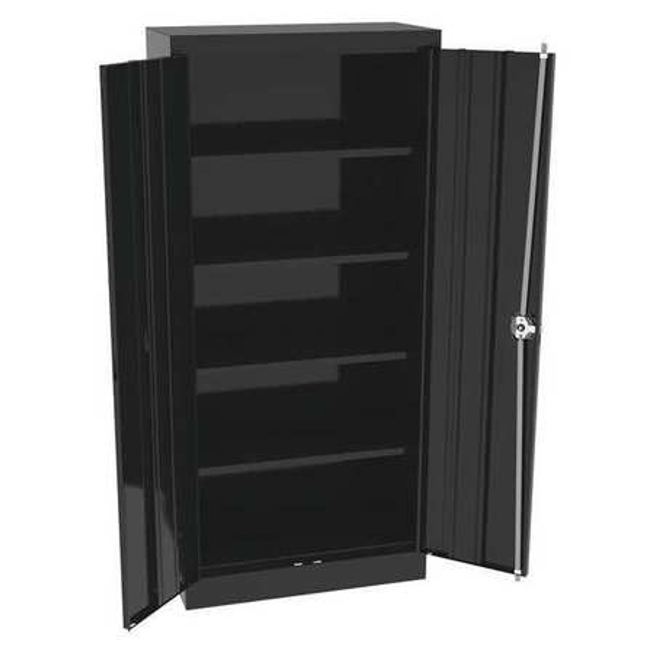 TENNSCO CORP 6615BK STGE CABINET BLACK 30IN.WX15IN.DX66IN.H