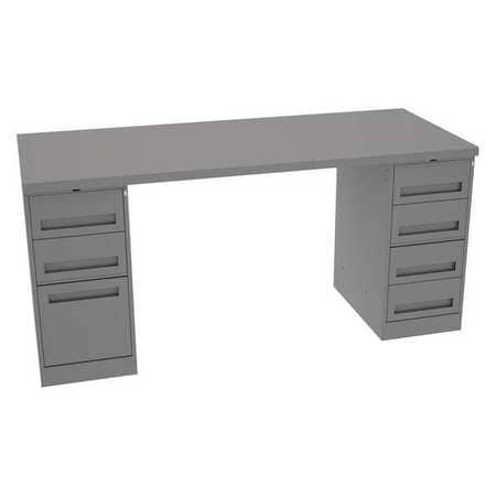 TENNSCO CORP MWB-5-3072S MOD WORKBENCH 1800 LB. WITH (7) DWR UNIT
