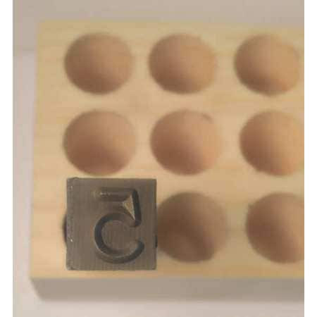 YOUNG BROS. STAMP WORKS, INC. YOU-07093-5 HAND STAMP NUMBER 5 5/16IN STEEL GOTHIC