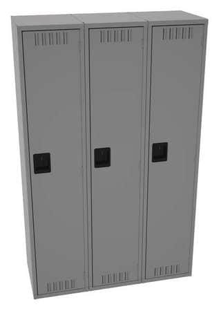 TENNSCO CORP STS-151872-CMG WARDROBE LOCKR MED GRY 15INWX18INDX78INH