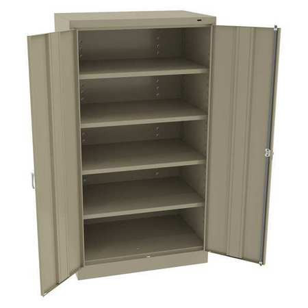 TENNSCO CORP 6624DHSD STGE CABINET SAND 36IN.WX24IN.DX66IN.H