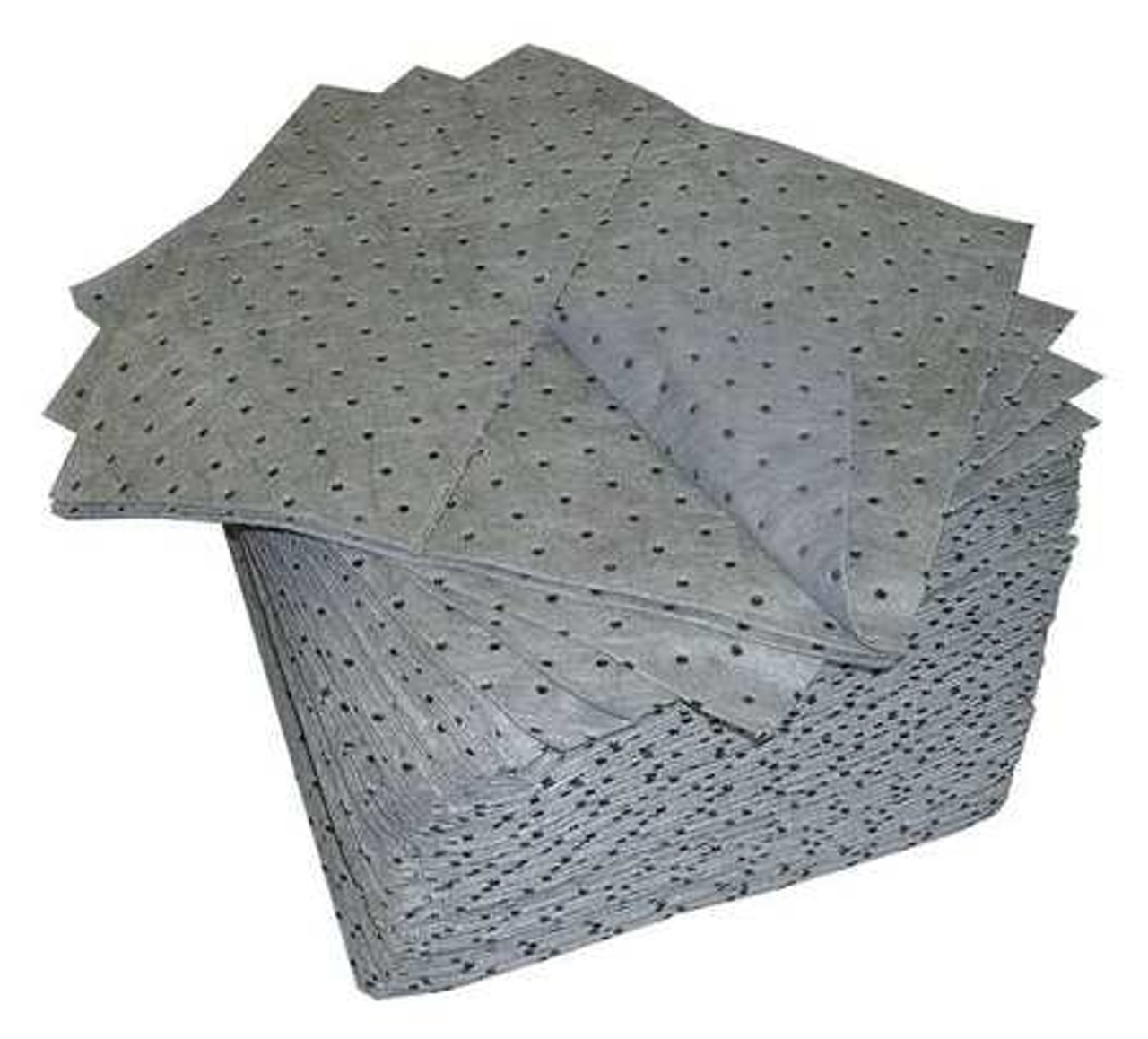 OIL-DRI L70371G ABSORBENT PAD UNIVERSAL GRAY PK50