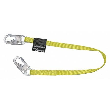 HONEYWELL 213WLS-Z7/4FTYL LANYARD 1IN WEB LCK SNAPS ANSI
