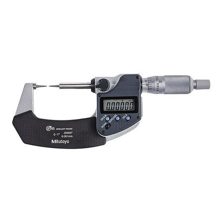 MITUTOYO 342-351-30 1 INCH, 32MM THROAT DEPTH, RATCHET STOP,