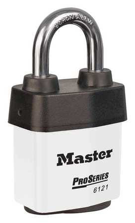 MASTER LOCK 6121KAWHT LOCKOUT PADLOCK KA WHITE