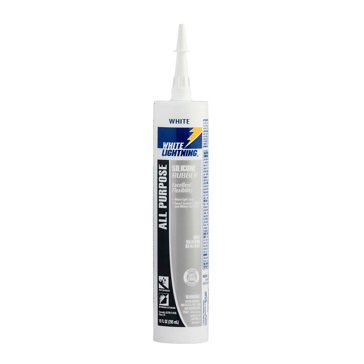 KRYLON PRODUCTS W11121010 ALL PURPOSE SILICONE RUBBER WHITE