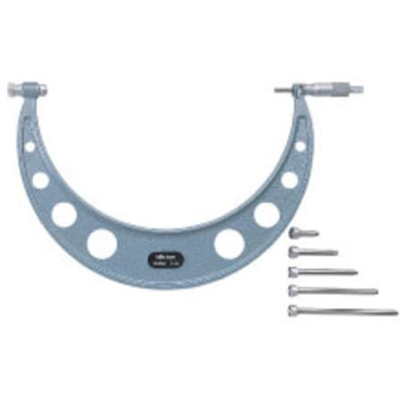 MITUTOYO 340-351-30 6 ANVIL, ELECTRONIC, 0 TO 6 INCH RANGE, 