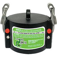 GREEN LEAF INC GLP 150 CAP COUPLER CAM LOCK 1-1/2 M ADAPT