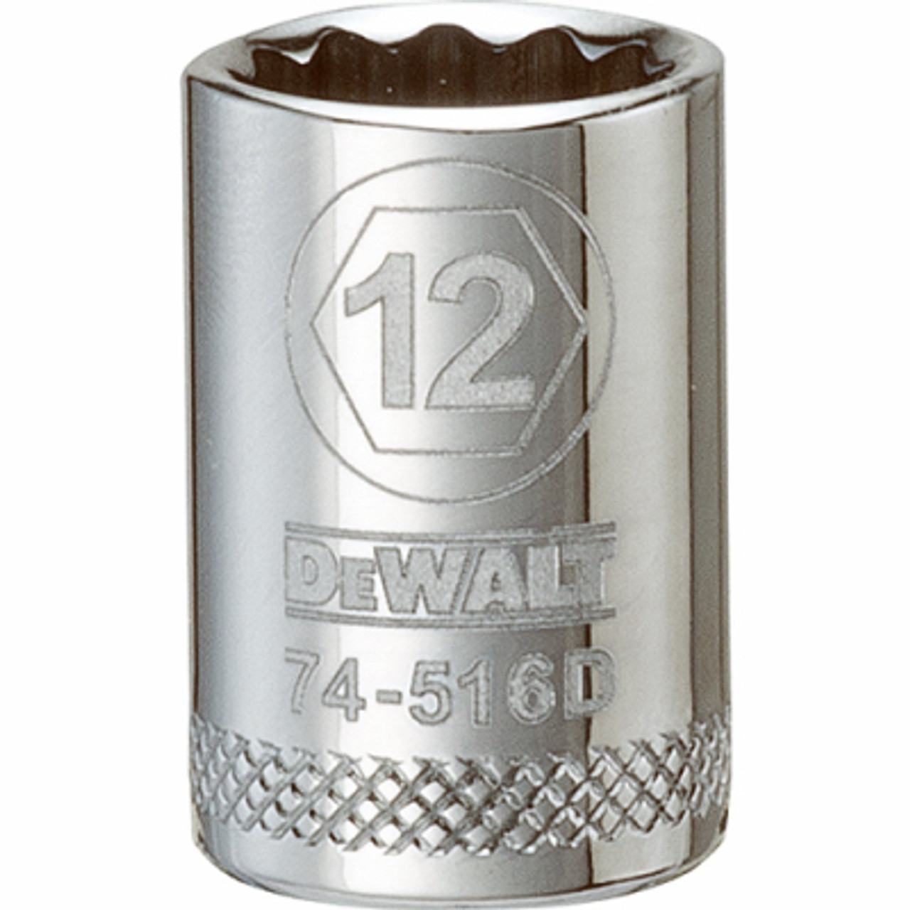STANLEY DWMT74516OSP METRIC SHALLOW SOCKET, 12-POINT, 3/8-IN.