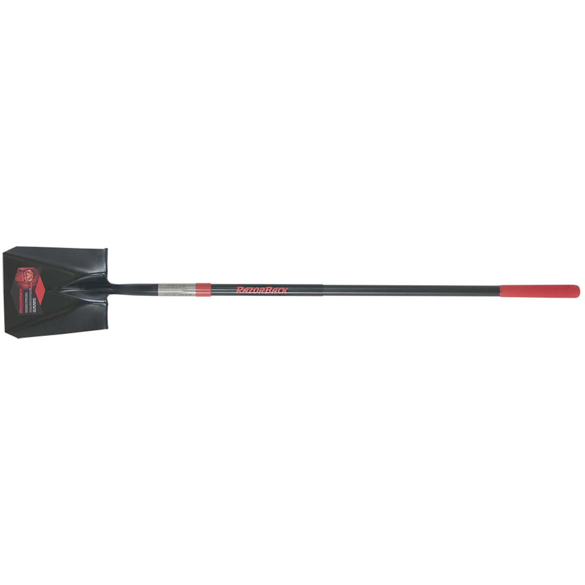 AMES TRUE TEMPER 2594500 SQUARE POINT SHOVEL, LONG FIBERGLASS HAN