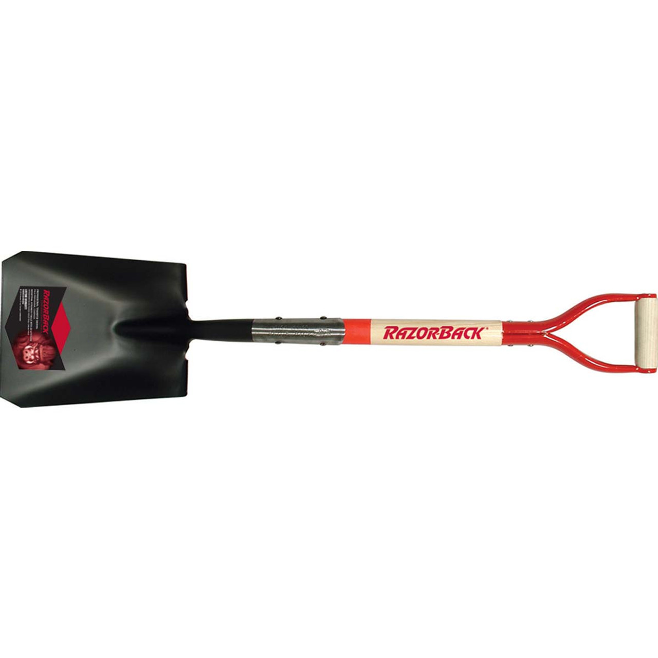 AMES TRUE TEMPER 42116 SQUARE-POINT SHOVEL, D-HANDLE