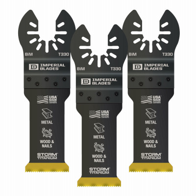 IMPERIAL IBOAT330-3 BLADE 1-1/4IN BI-METAL 3PK
