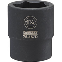 STANLEY DWMT75157OSP SAE IMPACT SOCKET, 6-POINT, 3/4-IN. DRIV