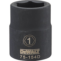STANLEY DWMT75154OSP SAE IMPACT SOCKET, 6-POINT, 3/4-IN. DRIV