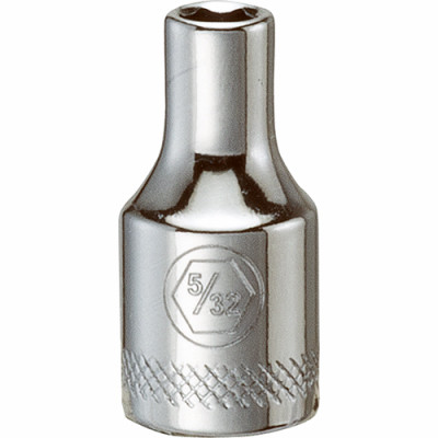 STANLEY DWMT86021OSP SAE SOCKET, SHALLOW, 6-POINT,  5/32-IN.,
